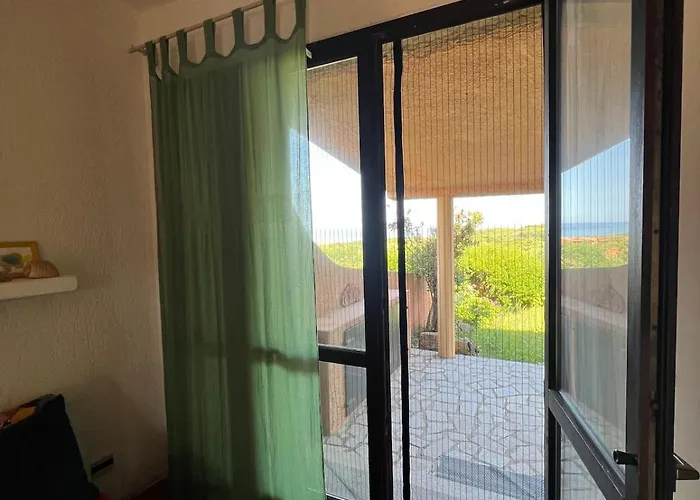 Nyaraló Bright With Veranda And Sunset Over The Sea *